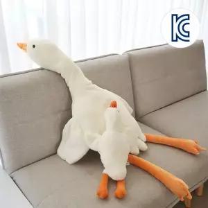 [하프클럽/알티피아]오리인형 거위 바디필로우 50cm 동물인형 애착인형 쿠션