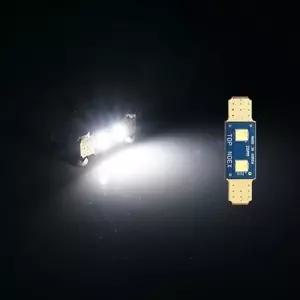 28mm타입 12V용 TOP NOEX LED전구 화이트 실내등 튜닝