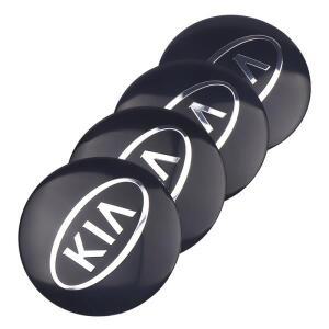 56/58mm 4개입 자동차 휠 센터 허브 캡 커버 기아 스포티지 3 리오 K2 K5 카니발 피칸토 시드 쏘울 EV6