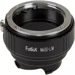 라이카 6비트 M 코팅이 적용된 Fotodiox 렌즈 마운트 어댑터 - 니콘 니코르 F G-Type D/SLR 레인지파인더