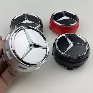 자동차휠캡 메르세데스 벤츠 호환 AMG 로고 B/C/E/S 클래스 A C200L GLC GLK CLA W166 W163 W221 용 자동차