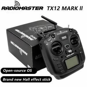Radiomaster TX12 MK2 무선 송신기ELRS 홀 센서 짐벌 포함, FPV 드론, RC 비행기, 플라이트용 오픈 소스 컨