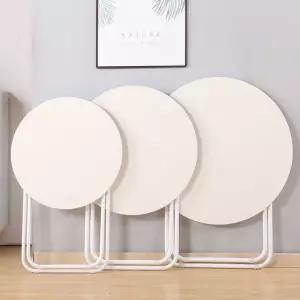 접이식 테이블 식탁 베란다 폴딩 60x60x75cm월넛 조립식 가정용 1 접이식테이블 코발트블루 이동형