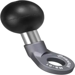 10mm 장착 구멍이 있는 FANAUE 1인치 앵글 볼트 헤드 어댑터 볼 베이스 RAM 마운트 및 자전거 모터사이클