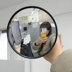 실내 감성 포토존 사각지대 흡착형 볼록 거울 반사경 벽걸이거울 벽장식 yhED7AD