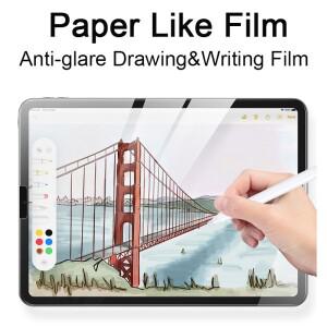 Lenovo 탭 M10 HD 2nd/HFD Plus/P11 Pro 11.5/Pad Plus /P12 쓰기 그림 화면 보호기용 무광택 종이 드로잉