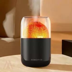 USB 무드등 가습기 250ml 블랙 개인용가습기 복합식가습기 가정용가습기