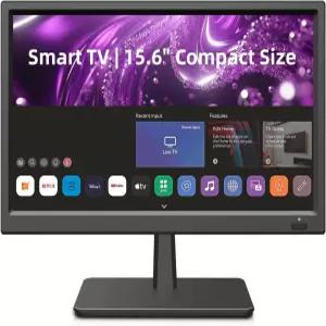 페이허 15.6인치 소형 스마트 TV HD 1080P LED ATSC 튜너/HDMI/USB/AV가 포함된 평면 주방 RV 캠핑카 홈