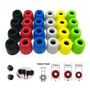 ANJIRUI 인이어 헤드폰용 메모리 폼 이어팁 T500 L M S 4.9mm 구경 패드 4.9mm-6.0mm 팁 스폰지 10 쌍