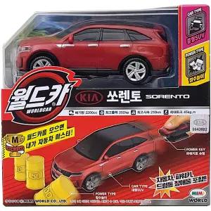 미미월드 월드카 쏘렌토 레드 자동차 SUV 미니어처 no169 운전놀이 파워키 기아자동차