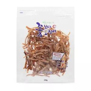 한양 꽃보다 오징어 슬라이스 230g 군것질