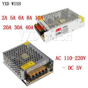 DC 5V 2A 3A 4A 5A 6A 8A 10A Led 스위치 전원 공급 장치 변압기, 정전류 드라이버 어댑터 5 V