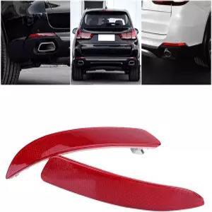 BMW X5 E70 리어 범퍼 리플렉터 2009 2008 2010 왼쪽 및 오른쪽 페인팅 세트 2007-2013 632117158950용