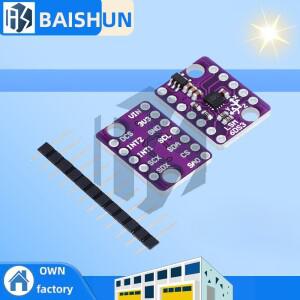 LSM6DS3 6축 IMU 브레이크아웃 보드 3D 가속도계, 자이로스코프 및 SPI/I2C 인터페이스를 갖춘 내장형