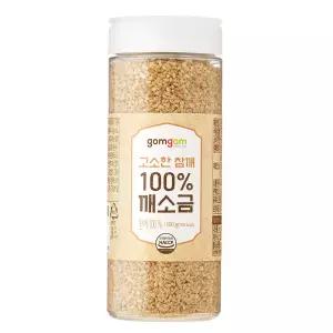 Gomgom 곰곰 고소한 참깨 100% 깨소금 100g 1개