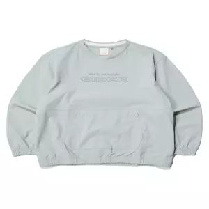 아이더 ON THE ROCK 온더락 키즈 UNI 우븐 맨투맨 티셔츠_Light Khaki JUM24201K6 427064