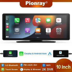 안드로이드오토 올인원 카플레이 자동차 전자기기 오토 모니터 Pionray 11 인치 범용 휴대용 Carplay 화면