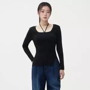 랩 홀터끈 옆트임 골지 스퀘어니트 AR1KH260