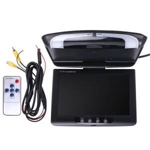 자동차 지붕 모니터 LCD 플립 스크린, 상단 멀티미디어 비디오 천장 장착 디스플레이,