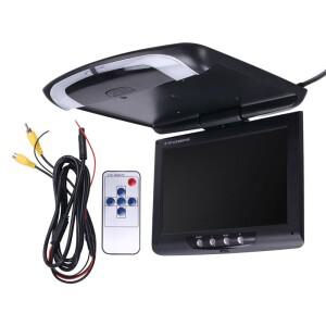 차량 루프 모니터 LCD 플립 스크린 상단 멀티미디어 비디오 천장 장착 디스플레이,