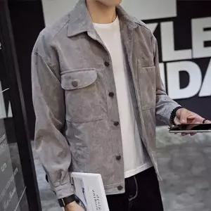 남성 캐주얼 린넨 자켓