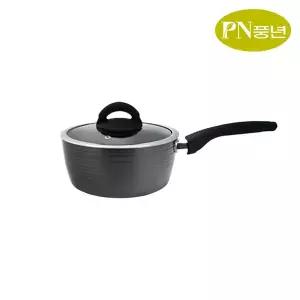 [더비티]PN풍년 인덕션&가스 코팅 편수냄비 18cm / 마레 세라믹IH 이유식 밀크팬 스텐 멀티팟 라면
