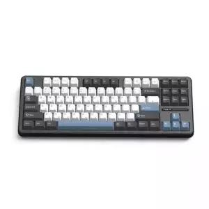 AULA F87Pro 유무선 독거미 한글 기계식 키보드 국내 정품 인디고 블랙 오테뮤 저소음피치