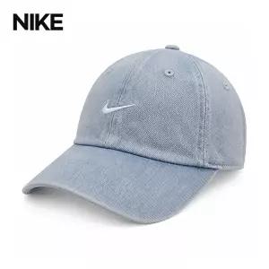 나이키 클럽 언스트럭처 데님 볼캡 남자 여성 야구 모자 HF0383-486