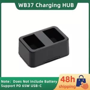 WB37 충전기 허브USB-C는 PD65W 고속 충전을 하며 T40T30T20PT6T10 배터리 관리기를 사용할 수 있으며 새롭
