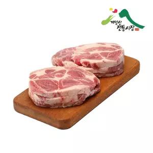 [농할][계양산][행복한] 국내산 한돈 1+등급 육즙 꽉 찬 목살 1kg