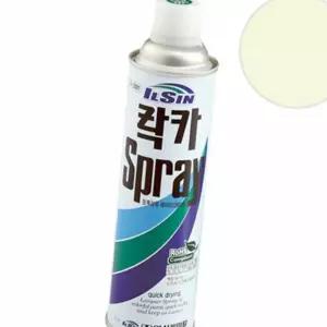 (다올)일신 락카 스프레이 420ml 미색