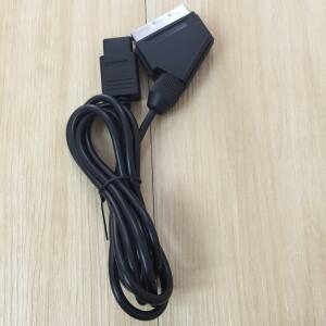 SNES Gamecube N64 NTSC 콘솔 레트로 복고풍 엔틱 게임용 EU RGB SCART AV 케이블 리드 코드
