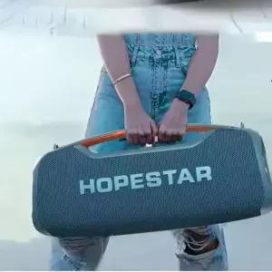 호프스타 A60 휴대용 오디오 플레이어 00W 서브우퍼 스피커 홈 마이크 내장 라우드 DJ 파티 메모리 카드
