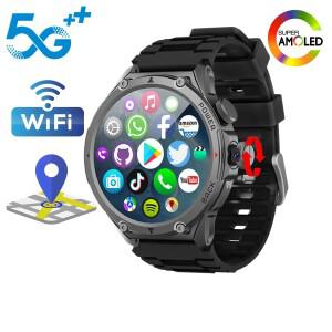 레이디 5G LTE 스마트워치 (WiFi, SIM 카드 지원, 1.6인치 AMOLED 디스플레이, 회전 카메라, 화상 통화, GP