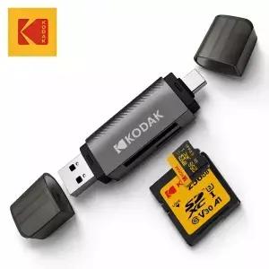 코닥 4 in 1 카드 리더 USB3.0 타입 C 유니버설 어댑터 다기능 SD 마이크로