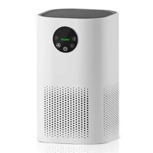 ROUNY 대용량 공기청정기 50제곱미터 커버 미세먼지 제거 H13 트루HEPA 360흡입