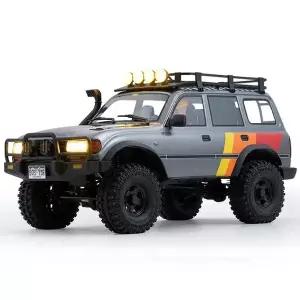 RC소품 LC80 RS 랜드크루저 RTR 1/10 RC 전동 무선 조종 오프로드 크롤러 모델 자동차 성인 및 어린이용