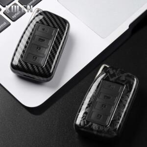 ABS 탄소 섬유  자동차 키 케이스 커버 lexus호환 NX IS RX ES GX LX LS UX GS 200 260 300 350