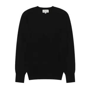 [벨리프]Essential Merino Wool Fine Crewneck Knit (Black)
