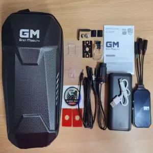 지넷시스템 드림아이 GM 자전거모빌리티 전용 블랙박스 풀패키지(보조배터리+방수가방) IP69K 등급