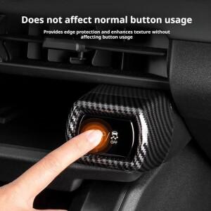 Toyota RAV4 2026용 중앙 무선 충전 버튼 커버 트림 집열판택 블랙 레드 장식 프레임 내부 부품