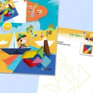 쏘잇 아트 칠교 기초 퍼즐교구 칠교놀이 판퍼즐 초등학습
