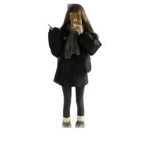M8 여성 다크 그레이 모직 스커트 초가을 세트 힙을 감싸는 A라인 숏스커트 시리즈 JEN