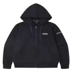 JR3TZU002 블랙 남녀공용 컴패스 JEEP 후드 JIP-UP(집업)SC
