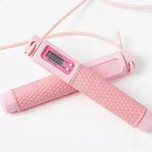 스마트 운동량 측정 줄넘기 S-2 핑크 숫자줄넘기