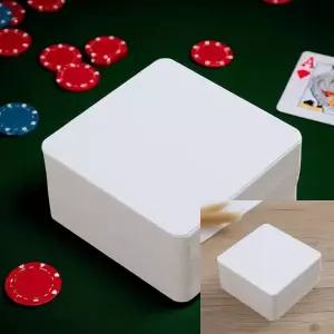 반코팅 무지 양면카드 (100매) 10x10cm 만능단어장 낱말카드