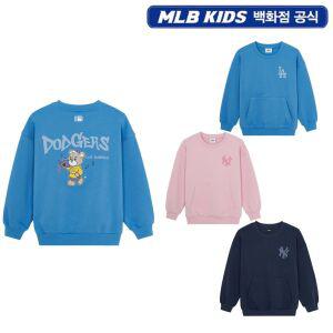[AK분당점] [MLB KIDS] 스트릿 드로잉 베어 그래픽 맨투맨 7AMTC0264