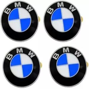 BMW 휠 센터 캡 엠블럼 (4) OEM 64.5mm E46 E60 E90 E92; 36136767550