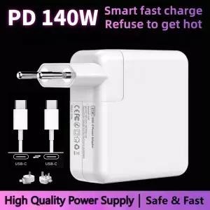 MacBook Pro 16 15 14 A1708 A1706 A1989 A2159 A2289 A2251 Pro 15 용 140W USB-C PD 초고속 충전기 노트