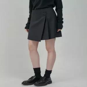 모트 에센셜 랩 스커트 - Dark Gray MOTT2025SS-0028-Dark Gray